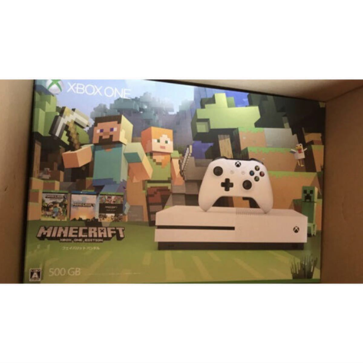 Microsoft Xbox One S 500 GB Minecraft同梱版