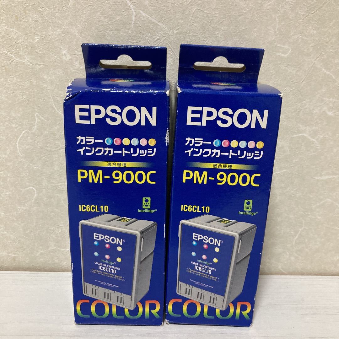 エプソン 純正インクカートリッジ EPSON カラー 2個 未開封 IC6CL10_画像2