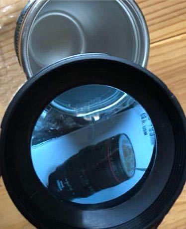 マグレンズくん レンズ型 マグカップ カメラ レンズ仕様 24-105ミリタイプ 保温 ステンレス ブラック タンブラー Caniam 【インポート】_画像4