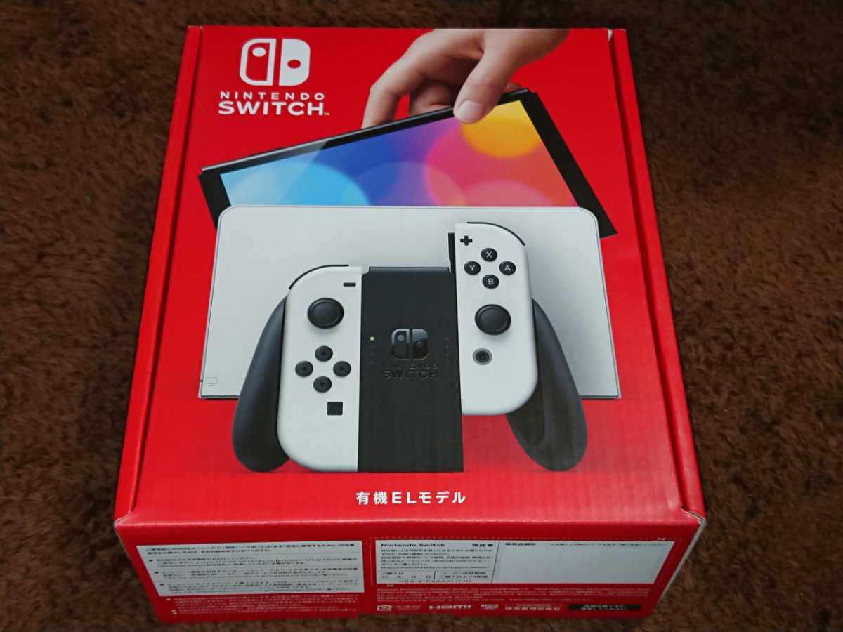 新型 Nintendo Switch 有機ELモデル ホワイト 新品未使用 csirgh.com