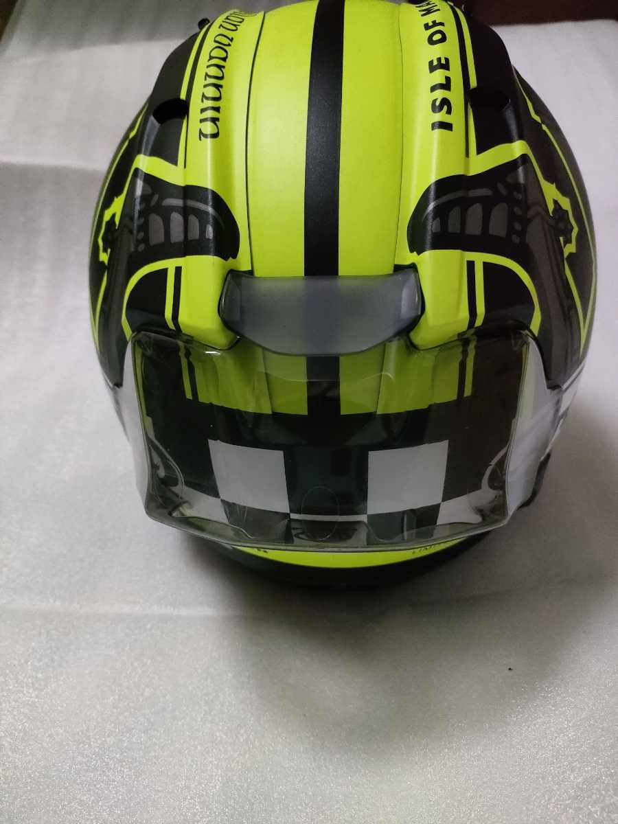 希少品!】アライ RX-7X マン島tt 2019 57、58cm スポイラーつき Arai