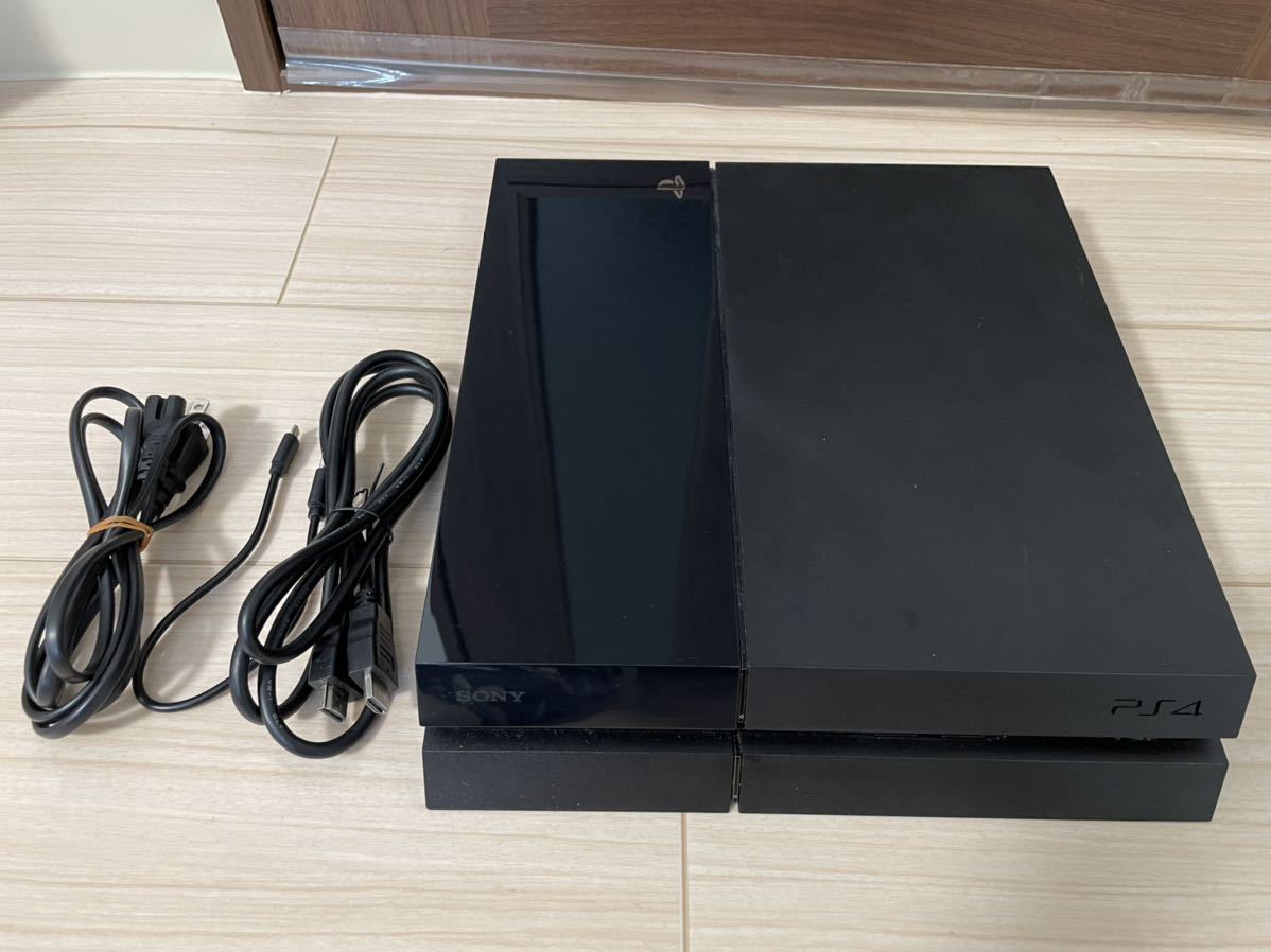 送料込】【匿名配送】PS4 本体 ブラック PlayStation4 動作確認済み