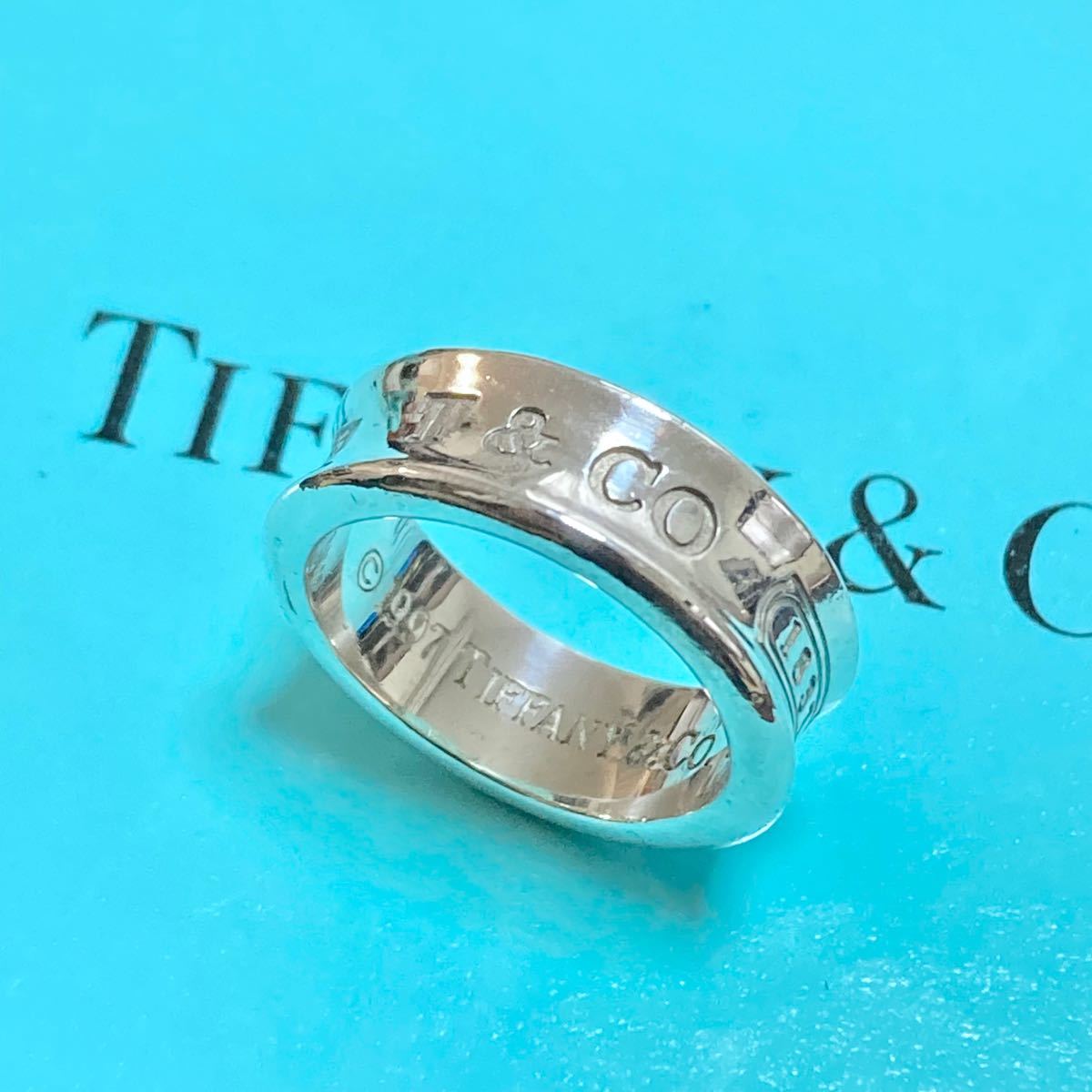 TIFFANY&Co ティファニー ナロー ミディアム リング 10号 指輪 TIFFANY&Co ティファニー ナロー ミディアム リング 10号 指輪