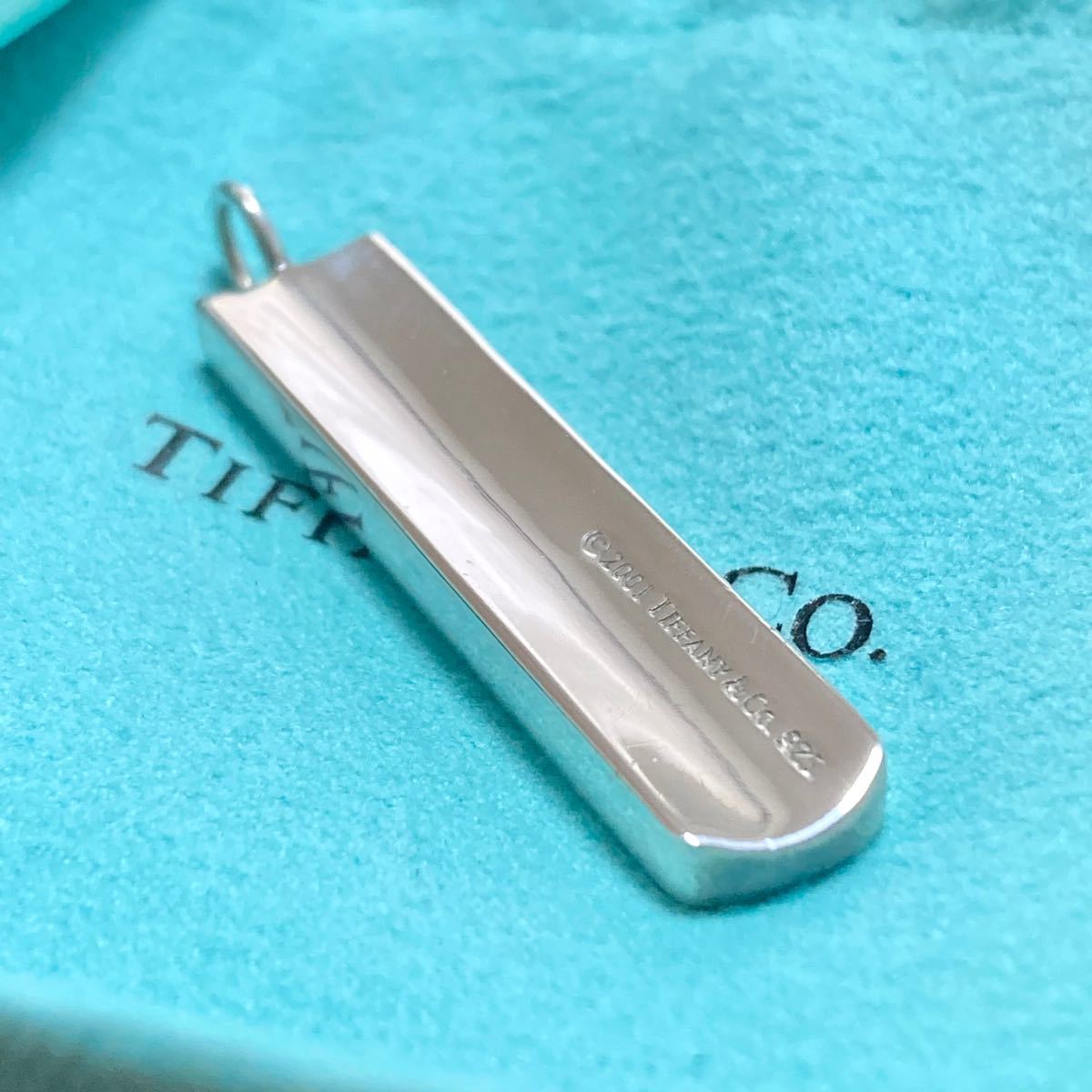 TIFFANY&Co ティファニー ナロー バー ペンダント トップ TIFFANY&Co ティファニー ナロー バー ペンダント トップ