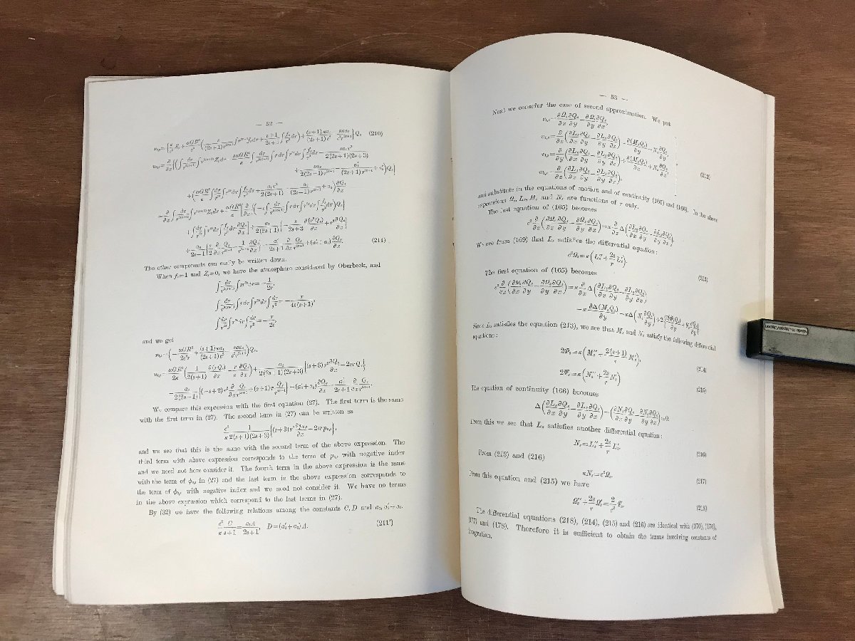 HH-3474 ■送料無料■ 大気循環 1934年 陸軍砲工学校図書館 天文学 地学 論文 資料 文献 本 古本 古書 古文書 昭和 戦前 /くYUら_画像6