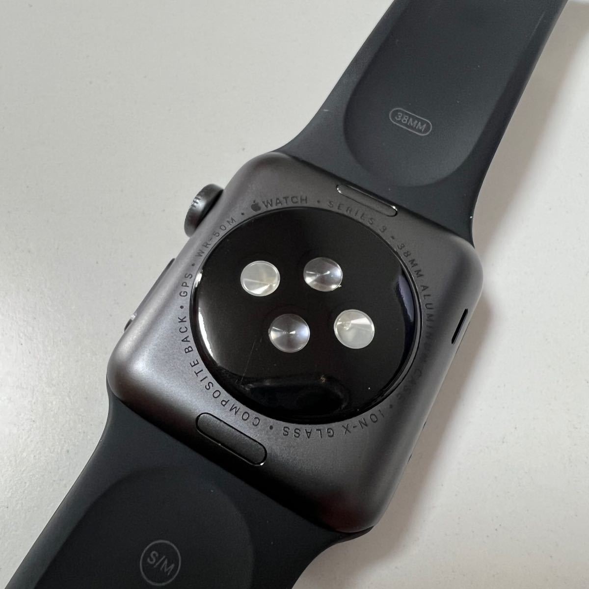 Apple Watch series3 GPS 38mm space gray aluminum アップルウォッチ