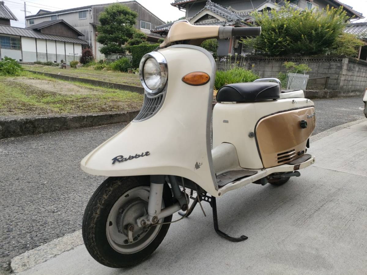 □大阪河南町より□富士重工 ラビット S301□不動現状車 部品取り □大阪河南町より□富士重工 ラビット S301□不動現状車 部品取り