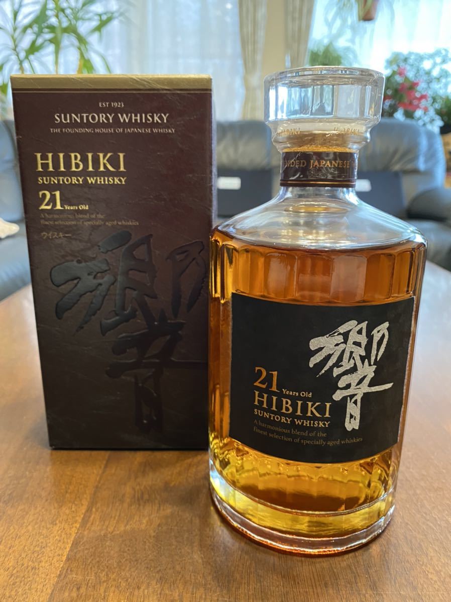 サントリーウイスキー響 21年 SUNTORY WH ISKY HIBIKI 21Years old
