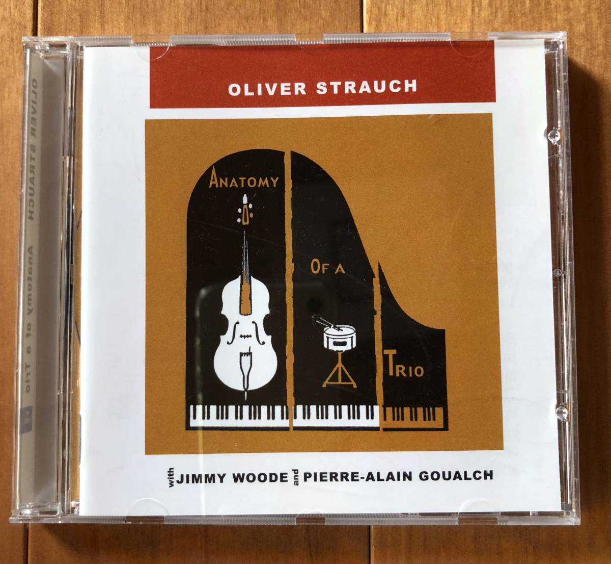 CD-Aug / 独 Laika-Records / Oliver Strauch(drums) Jimmy Woode(bass) Pierre-Alain Goualch(piano) / OLIVER STRAUCH Anatomy of a Trio