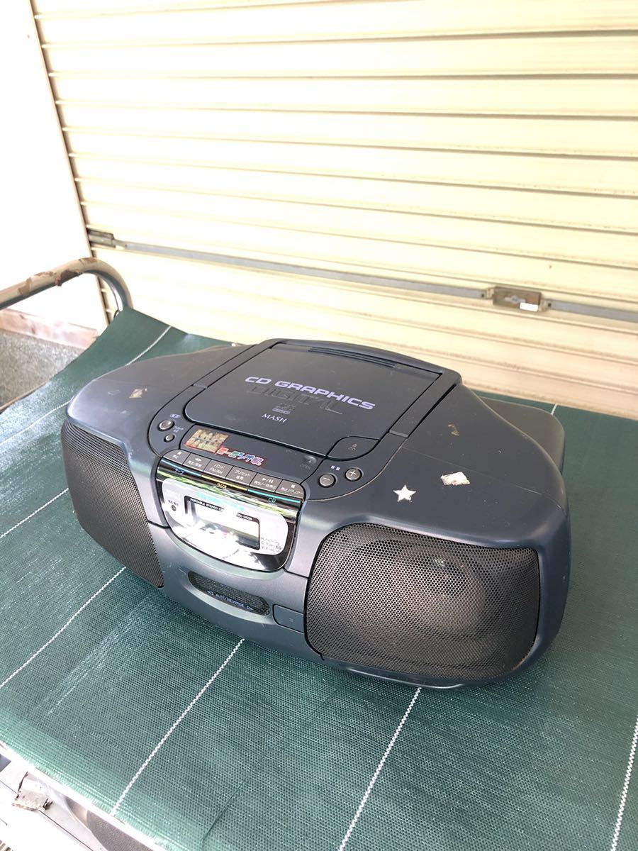 ★Panasonic パナソニック　CDラジカセ　RX-DS38 中古　ジャンク扱い★_画像3