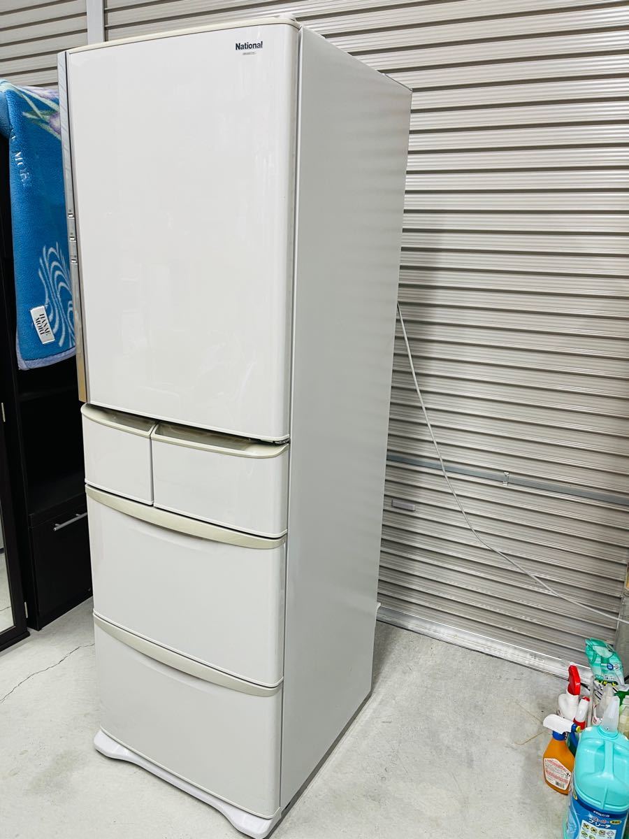 ナショナル 冷凍冷蔵庫401L 5ドア