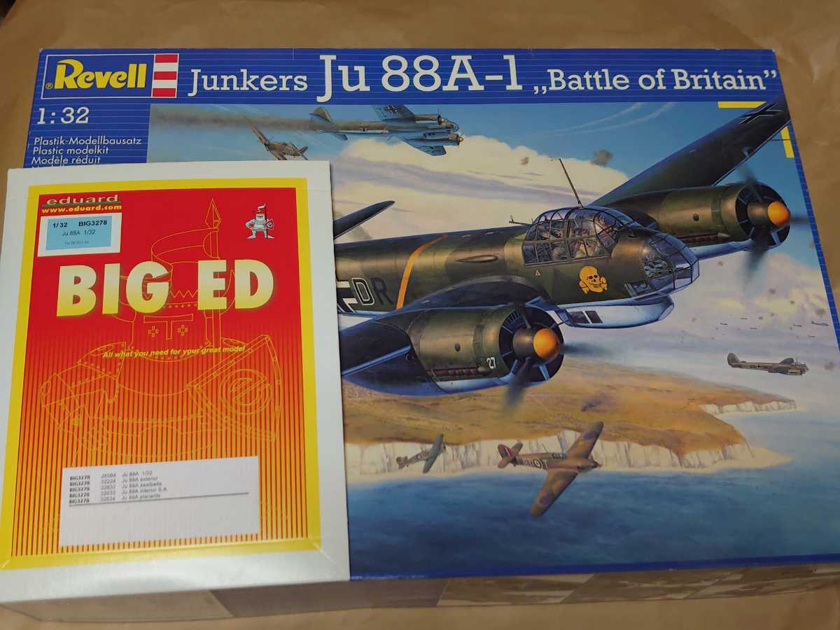 レベル　1/32　ユンカース　Ju88A-1　バトル オブ ブリテン　BIG ED セット