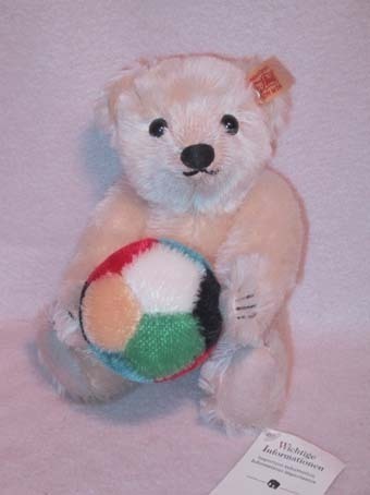 shu type /Steiff*2004 год ограничение *[USA* Event Bear мяч ....teti]* Blond 