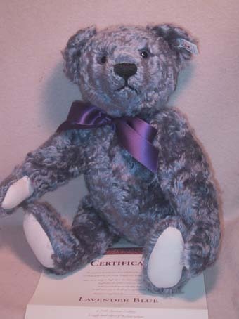 21018円 シュタイフ/Steiff☆1998年USA限定☆「ラベンダーブルー 21018円 シュタイフ/Steiff☆1998年USA限定☆「ラベンダーブルー