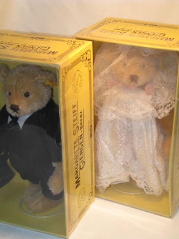 シュタイフ/Steiff☆1986-88☆「Bride&Groom ベアセット シュタイフ/Steiff☆1986-88☆「Bride&Groom ベアセット
