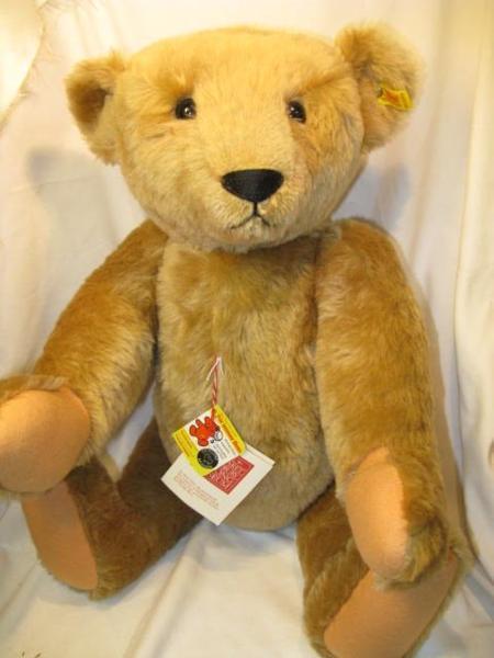 シュタイフ/Steiff◇1987-89年USA限定◇「Circus Dolly ベア」☆イエロー - シュタイフ社 シュタイフ/Steiff◇1987-89年USA限定◇「Circus Dolly ベア」☆イエロー - シュタイフ社