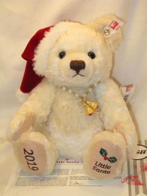 新品登場 シュタイフ/Steiff☆クリスマス☆日本限定☆「リトルサンタ シュタイフ社