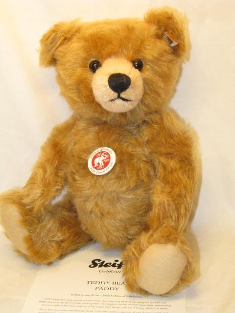 シュタイフ/Steiff☆2015世界限定☆「Paddy パディ・テディベア シュタイフ/Steiff☆2015世界限定☆「Paddy パディ・テディベア