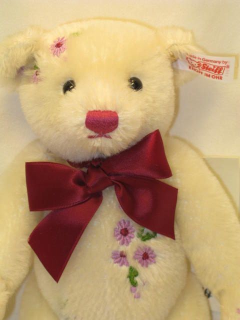 シュタイフ/Steiff☆2013世界限定☆「ポインセチア・テディベア シュタイフ/Steiff☆2013世界限定☆「ポインセチア・テディベア