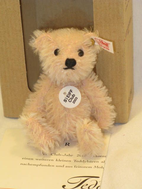 shu type /Steiff*2003 год ограничение *[ Club подарок Bear *2003]* розовый teti