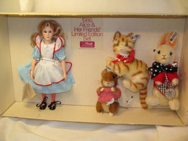 Steiff ◆ 1986Sa Limited ◆ "Alice Set of Wonderland" ◆