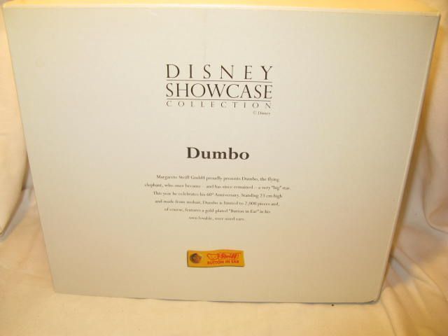 shu type /Steiff*2001 год ограниченный выпуск *[ Disney * Dumbo ]*