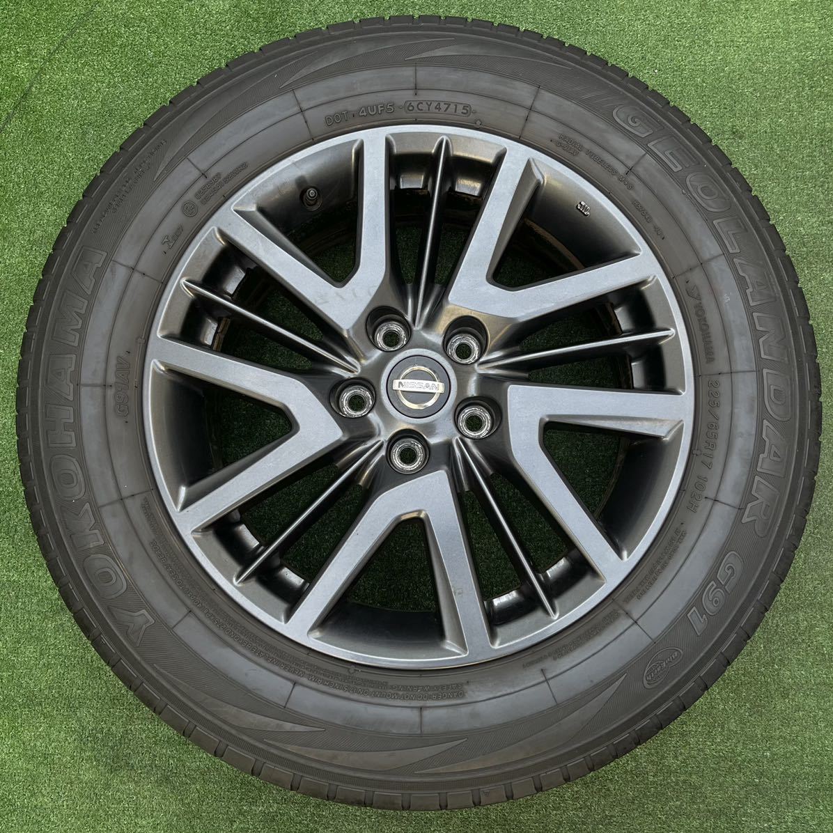 日産 エクストレイル 純正 17インチ アルミホイール &ラジアルタイヤ