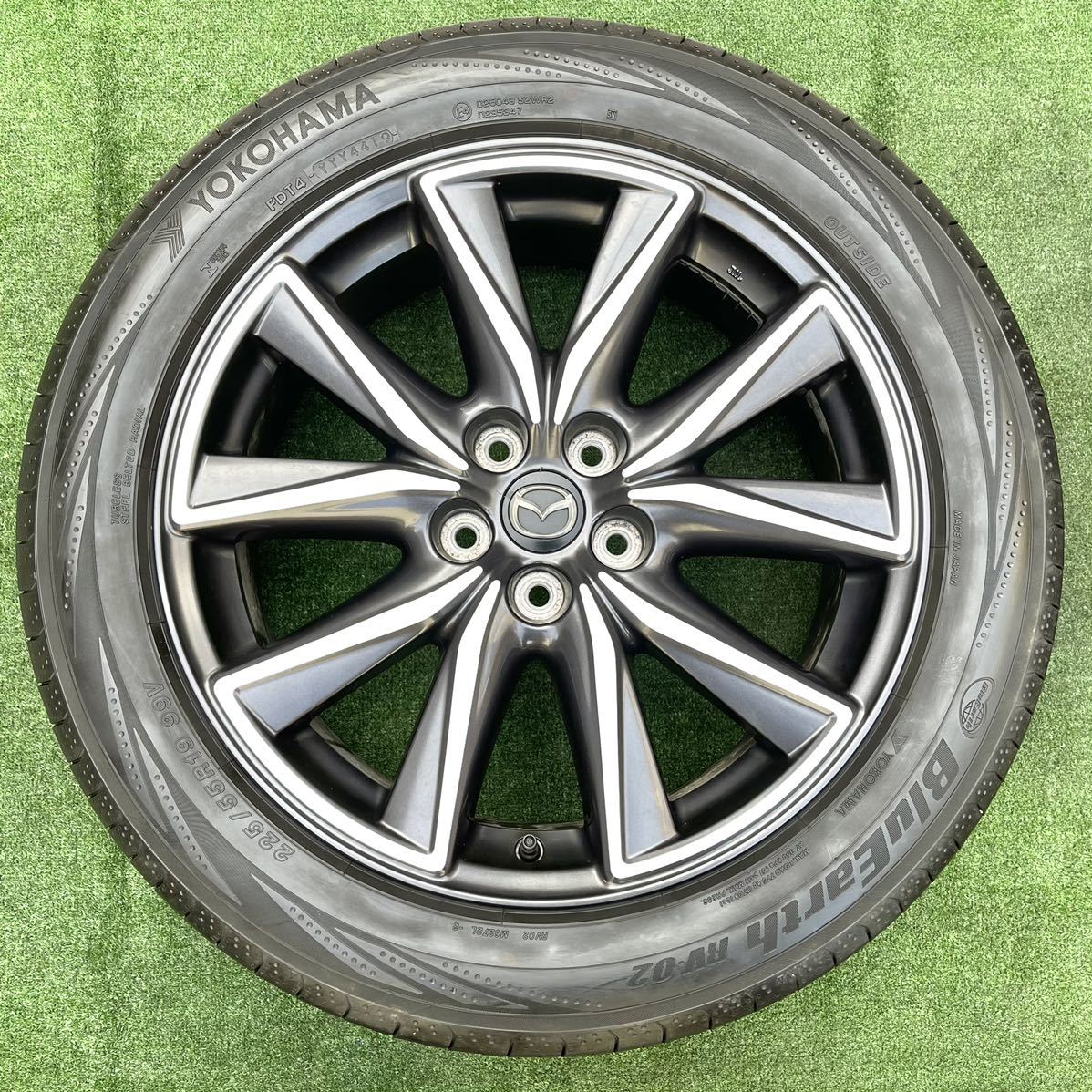 マツダ CX-5 純正 19インチ アルミホイール & YOKOHAMA 2019年製 225