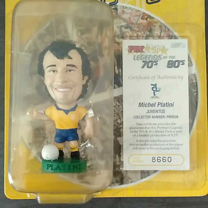 [ unopened ] CORINTHIAN PRO Stars Michel Platini Michel pra tini soccer figure corinthian 