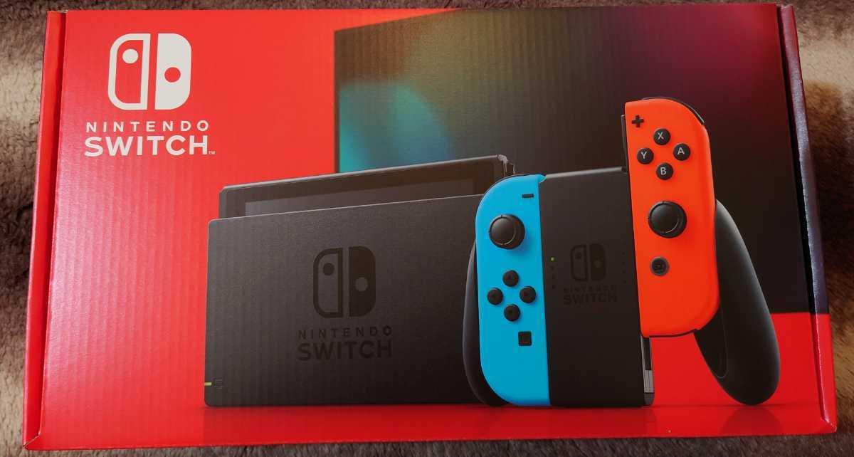 新品未開封】Nintendo Switch 本体 (ニンテンドースイッチ) Joy-Con(L) ネオンブルー/(R) ネオンレッド  bpbd.kendalkab.go.id