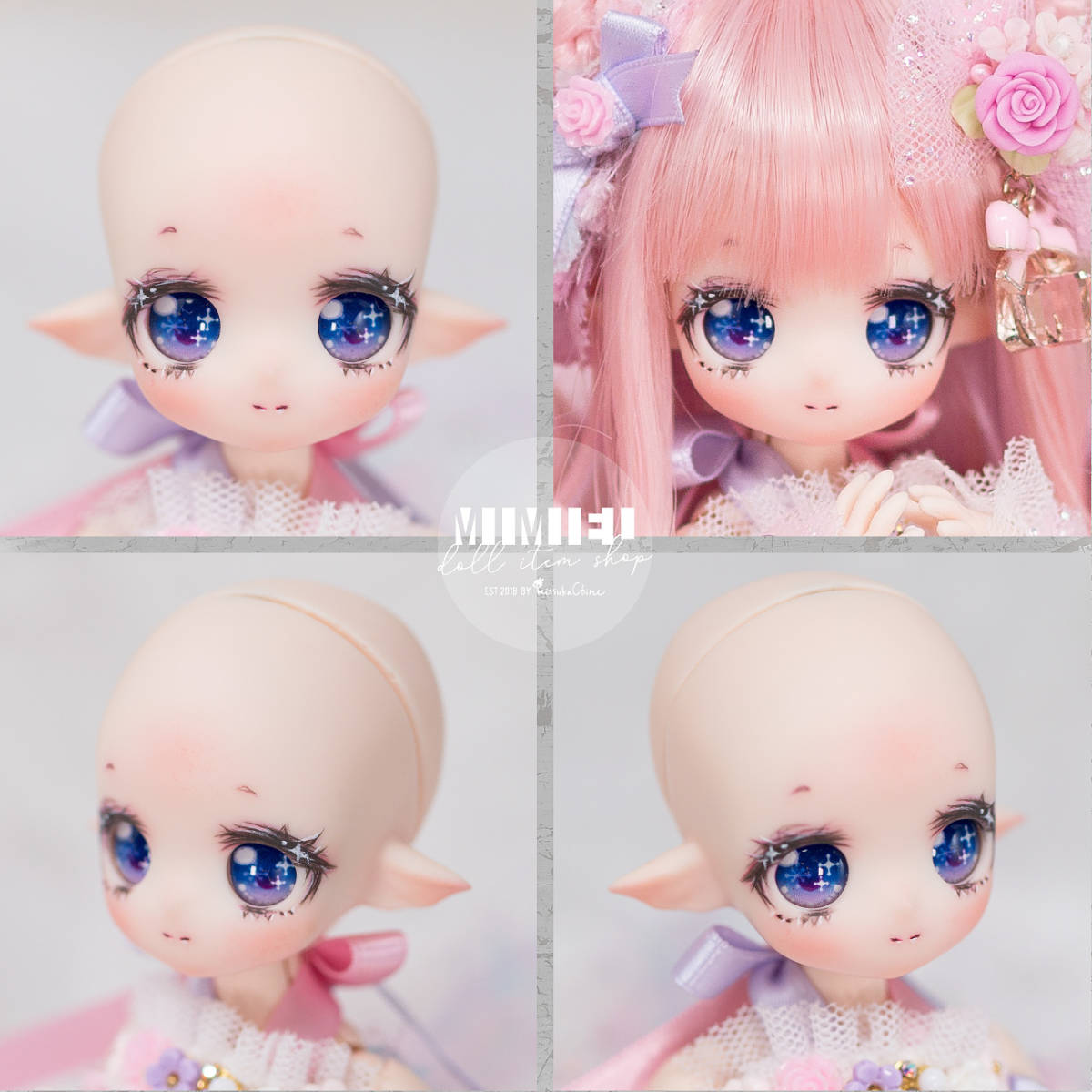 ◇MIMIEL◇フェアリーリボン◇フルセットドール◇オビツ11ボディ、4