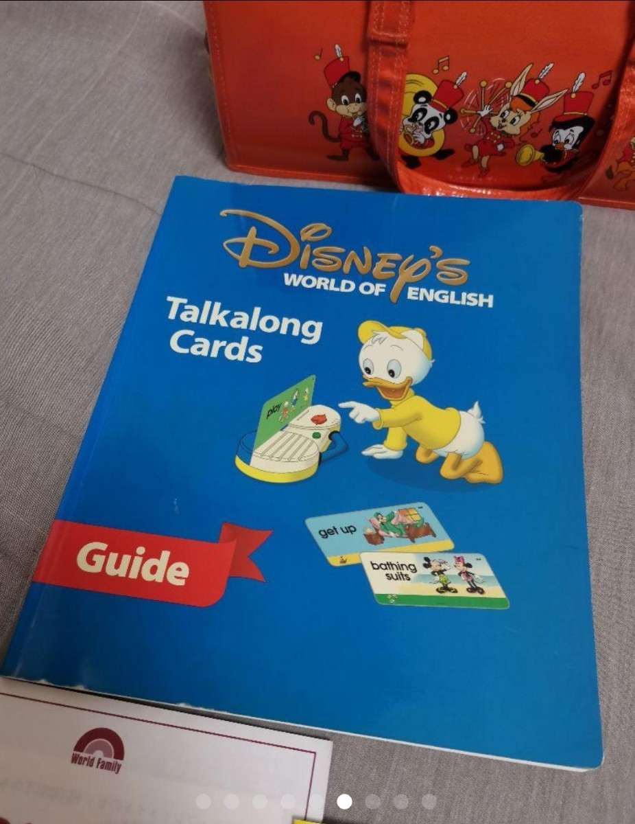 DWEディズニー英語システムデジタル両面トークアロングカード DWEディズニー英語システムデジタル両面トークアロングカード