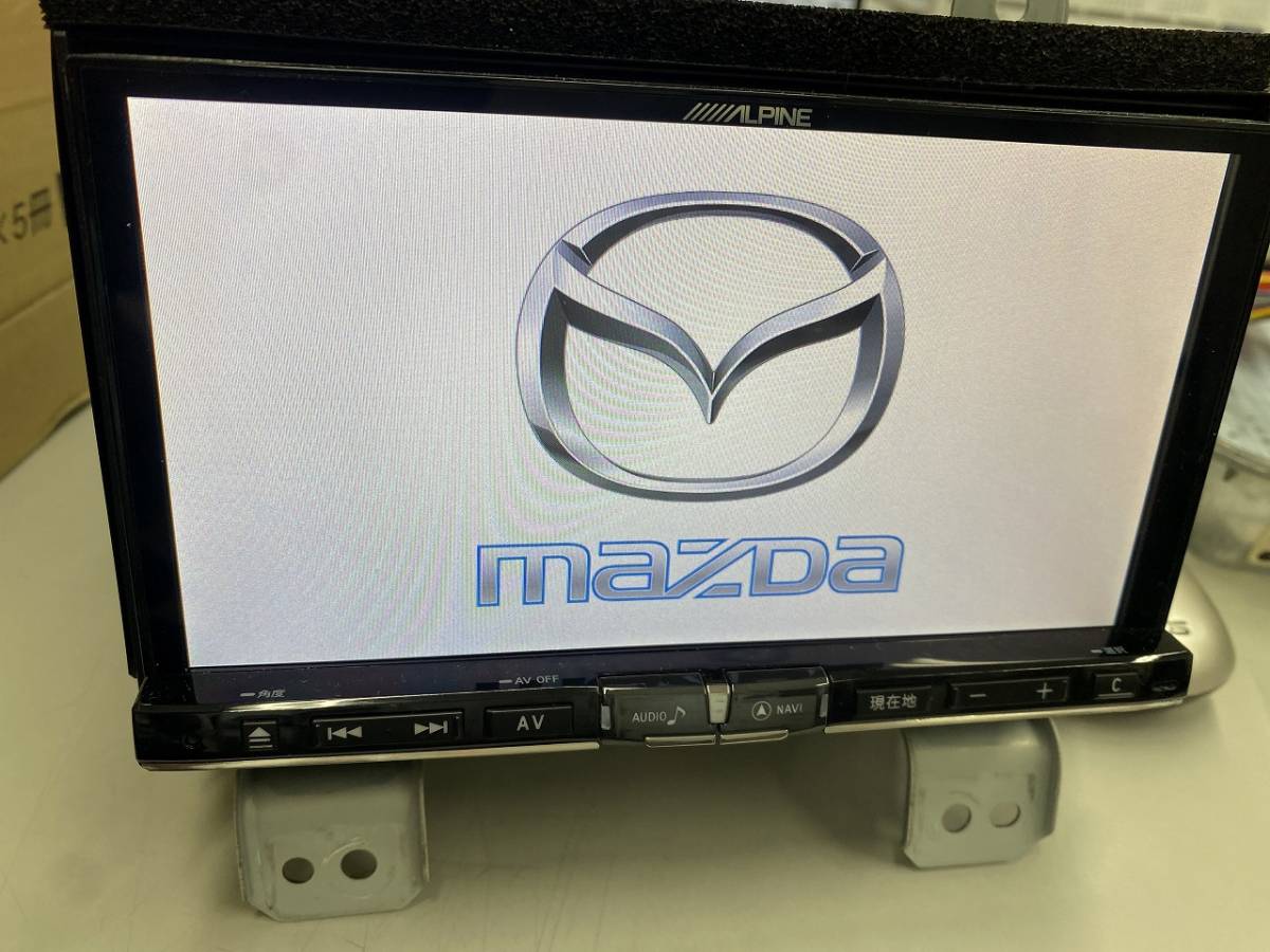 マツダ MAZDA 純正 OP アルパイン ALPINE ナビ AL201607 2019年 地図