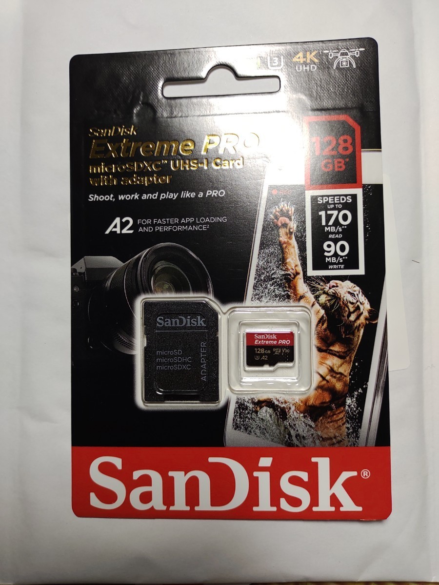 SanDisk Extreme PRO microSDXC 128GB サンディスク エクストリーム プロ