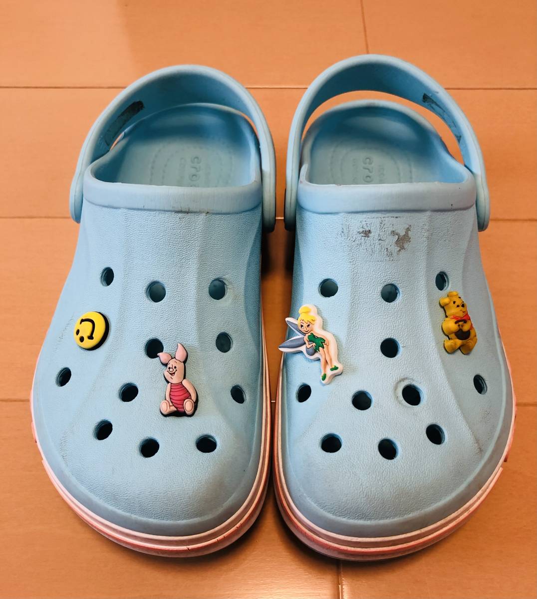 *0 crocs Crocs сандалии Bayaband Clog Kidsbaya частота сабо Kids C13 19cm ice blue Disney ji Bit'z имеется 0*