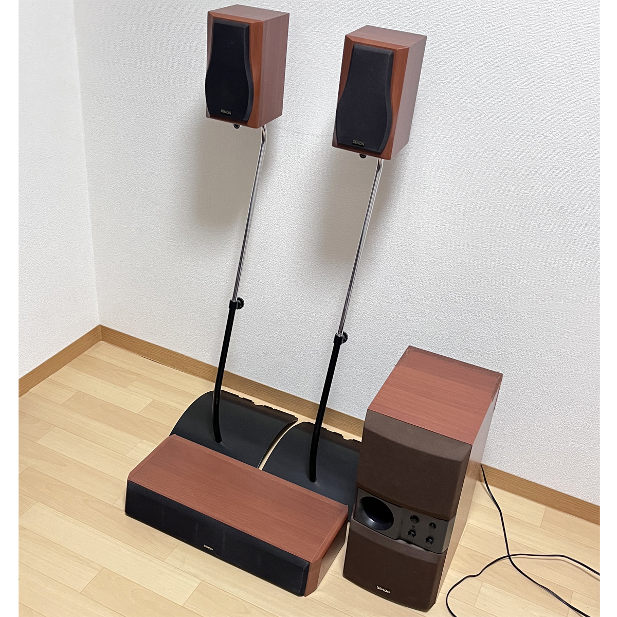 DENON SC-C555SA SC-A33 SC-A33 ASS-10 サラウンド スピーカー セット