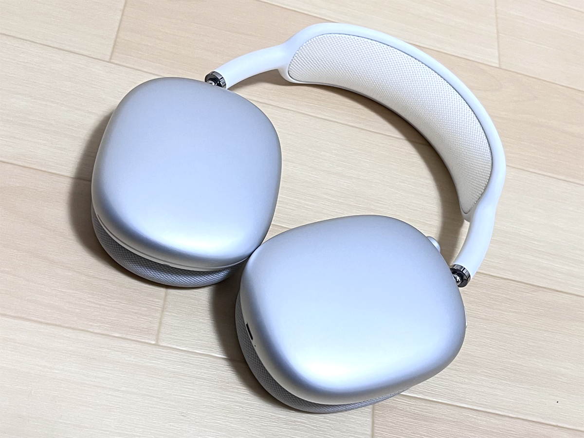 美品 Apple AirPods Max A2096 ワイヤレスヘッドホン シルバー