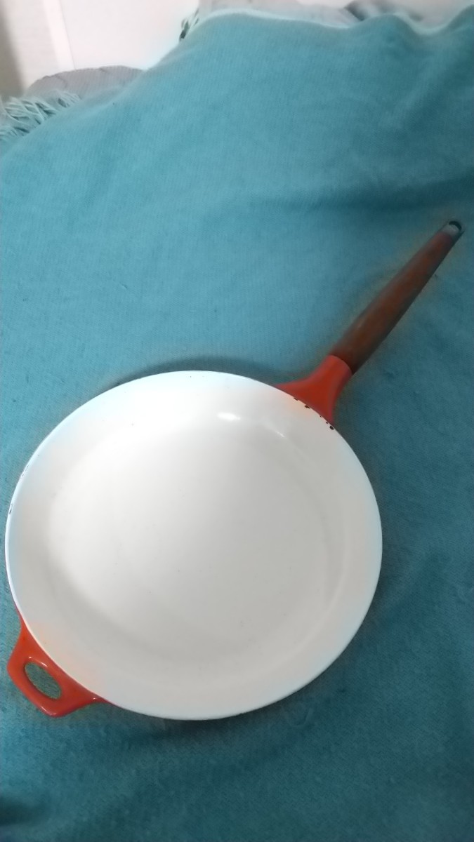デンマーク COPCO フライパン 白 ヴィンテージ-