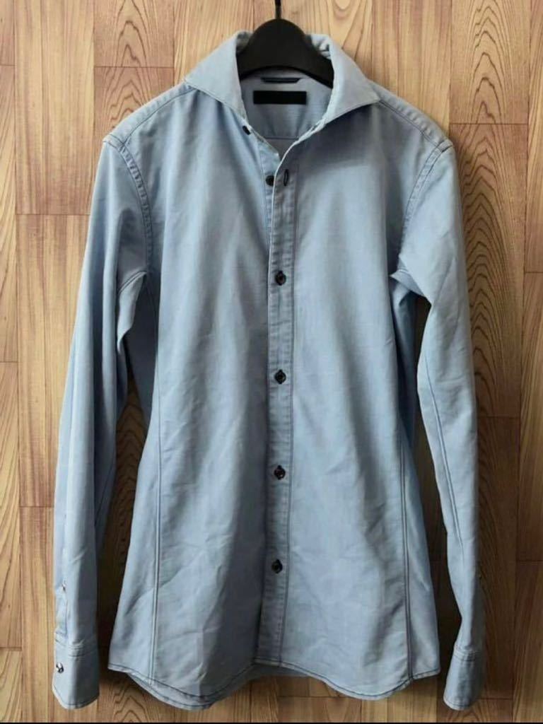 junhashimoto ジュンハシモト HORIZONTAL SHIRTS ホリゾンタルシャツ 長袖シャツ 1061810006 size 4  定価2.5万