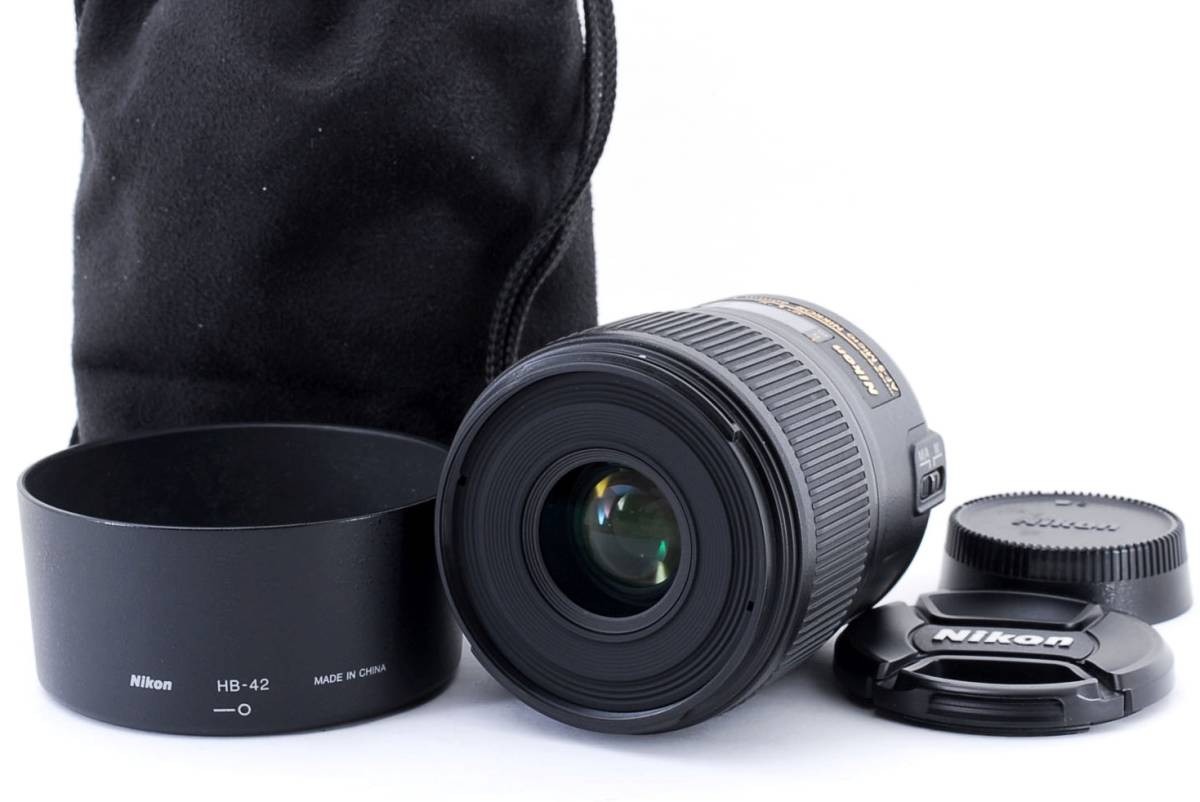 Nikon 単焦点マイクロレンズ AF-S Micro 60mm f/2.8G ED フルサイズ対応-