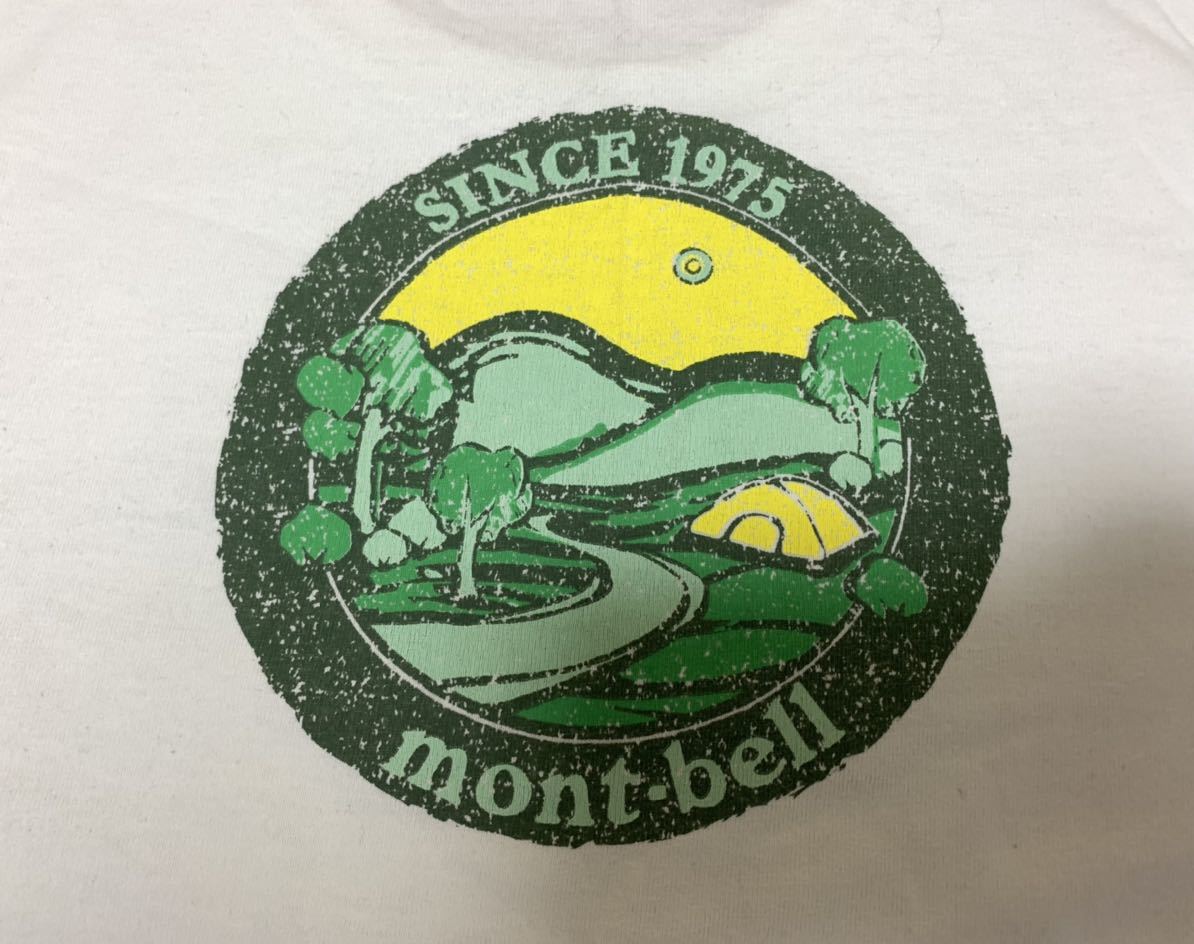 mont-bell モンベルTシャツ　白_画像5