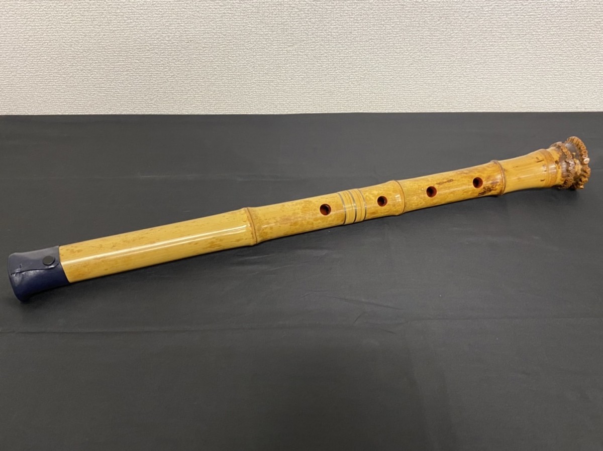 82 尺八 一尺八寸管 真山銘三印 - 通販 - gofukuyasan.com