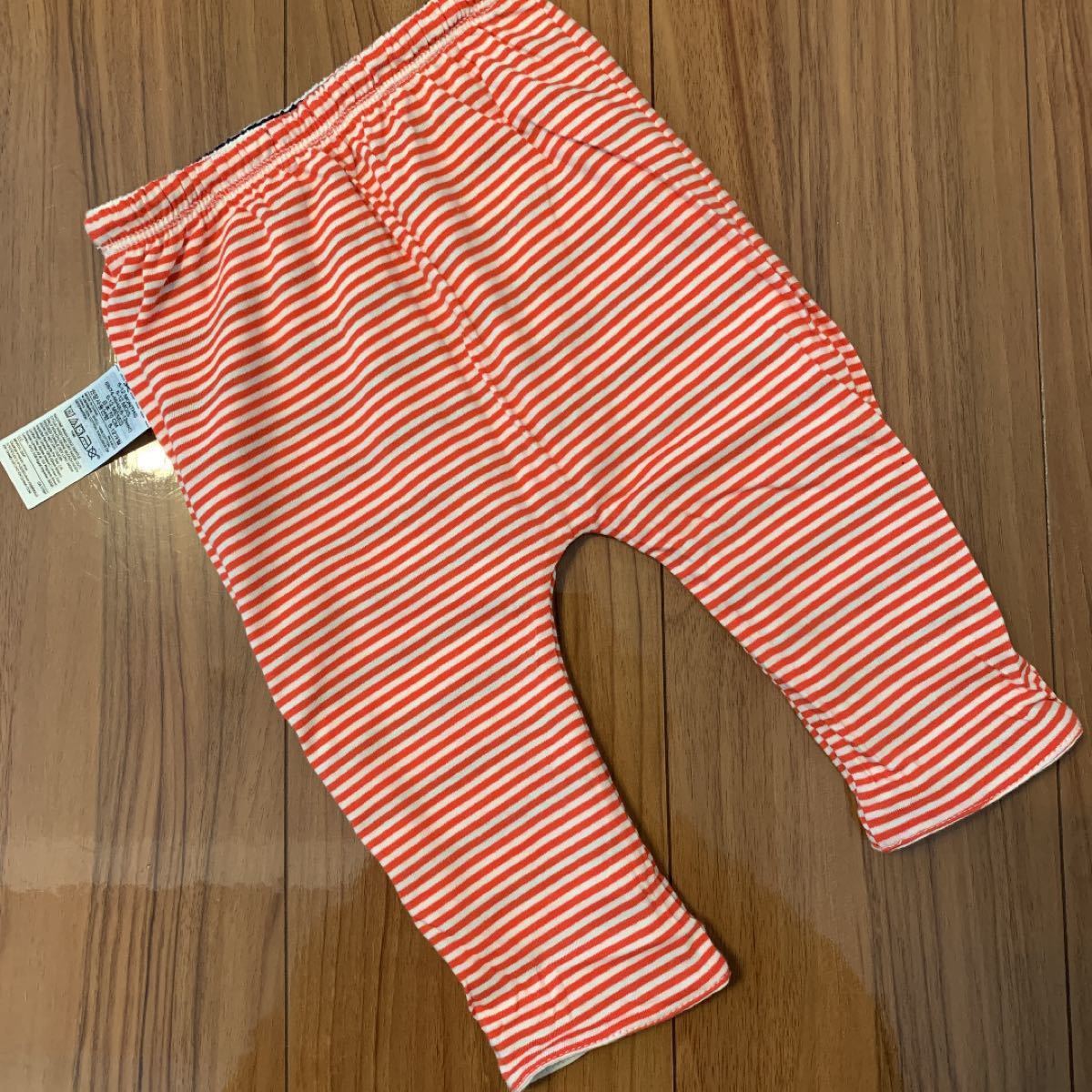 【新品】baby GAP ベビーギャップ ボーダー ストライプ リバーシブル パンツ 長ズボン 男の子 女の子 70cm