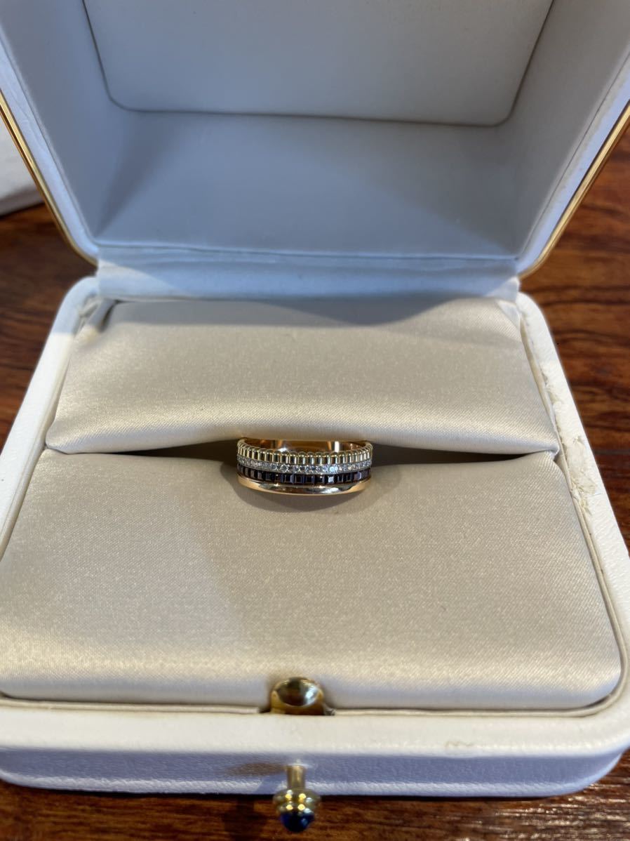 【値下げ】Boucheron QUATRE Ring Small diamond S62(#22) Used ブシュロン　キャトル　リング　スモール　ダイアモンド　中古_画像3