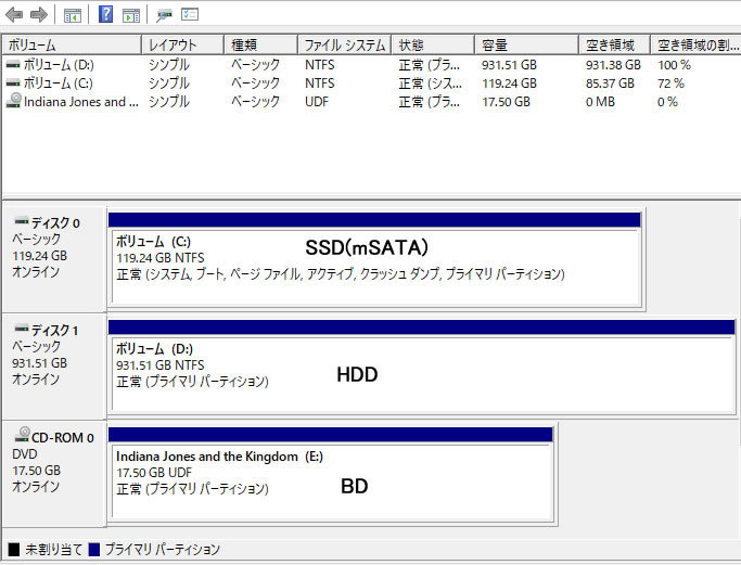 LaVie LL750/C i5/8GB SSD128GB+HDD1TB Blu-ray Office2021 AutoCAD2021 Windows10Pro_画像8