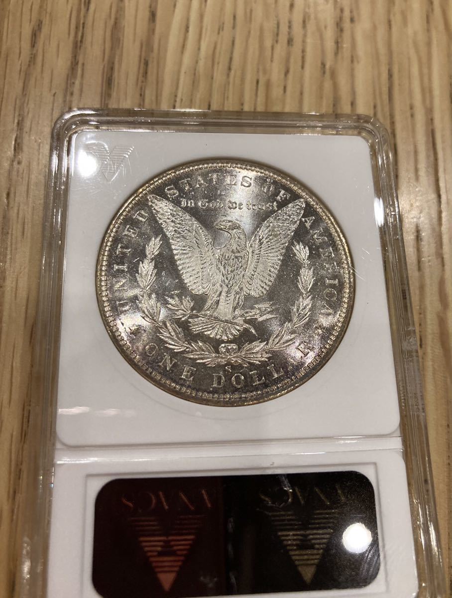 上品 1880年 モルガンダラー 銀貨 NGC鑑定済 MS64 PL 旧貨幣/金貨/銀貨