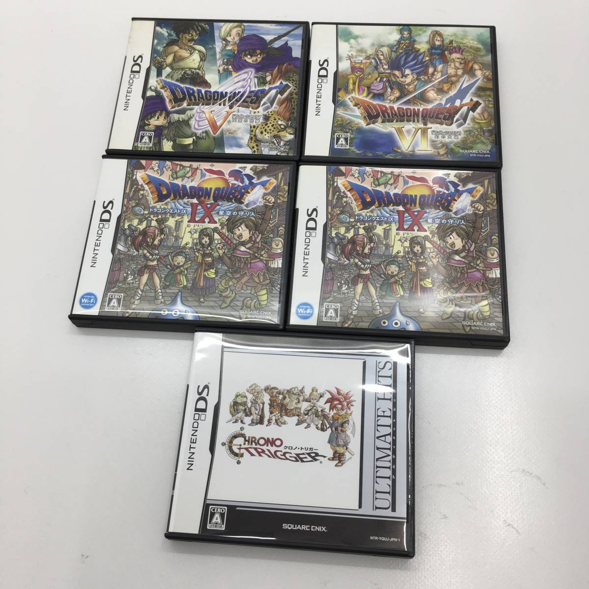 1円～】Nintendo DS ソフト15本セット ドラクエ5 6 9 DQ クロノ