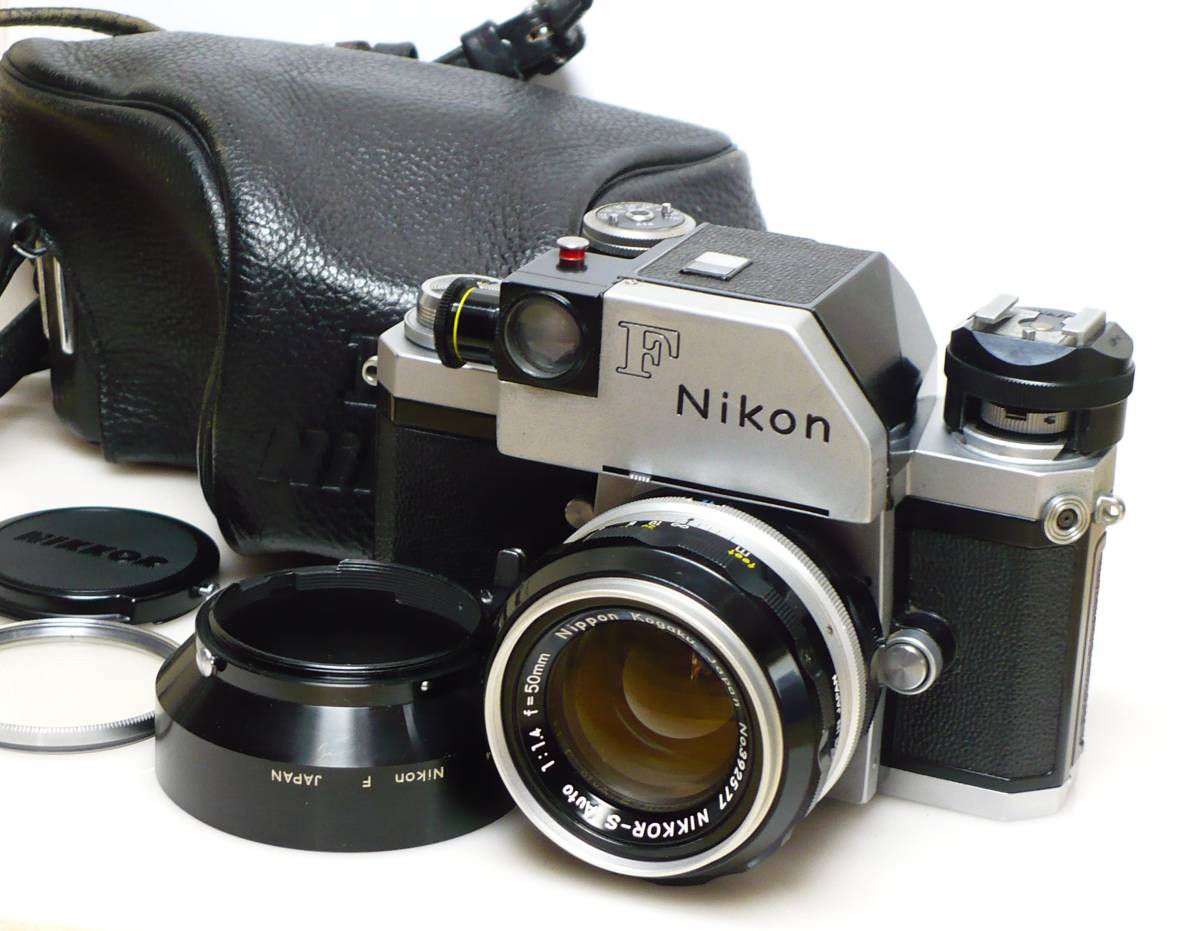 ★Nikon(ニコン)◆ F ●フォトミックファインダー◆NIKKOR-S Auto 1:1.4 f=50mm●稀少・初期型●外観・良品◆