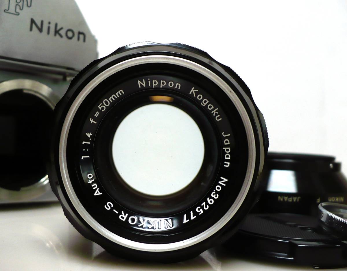 ★Nikon(ニコン)◆ F ●フォトミックファインダー◆NIKKOR-S Auto 1:1.4 f=50mm●稀少・初期型●外観・良品◆の画像7