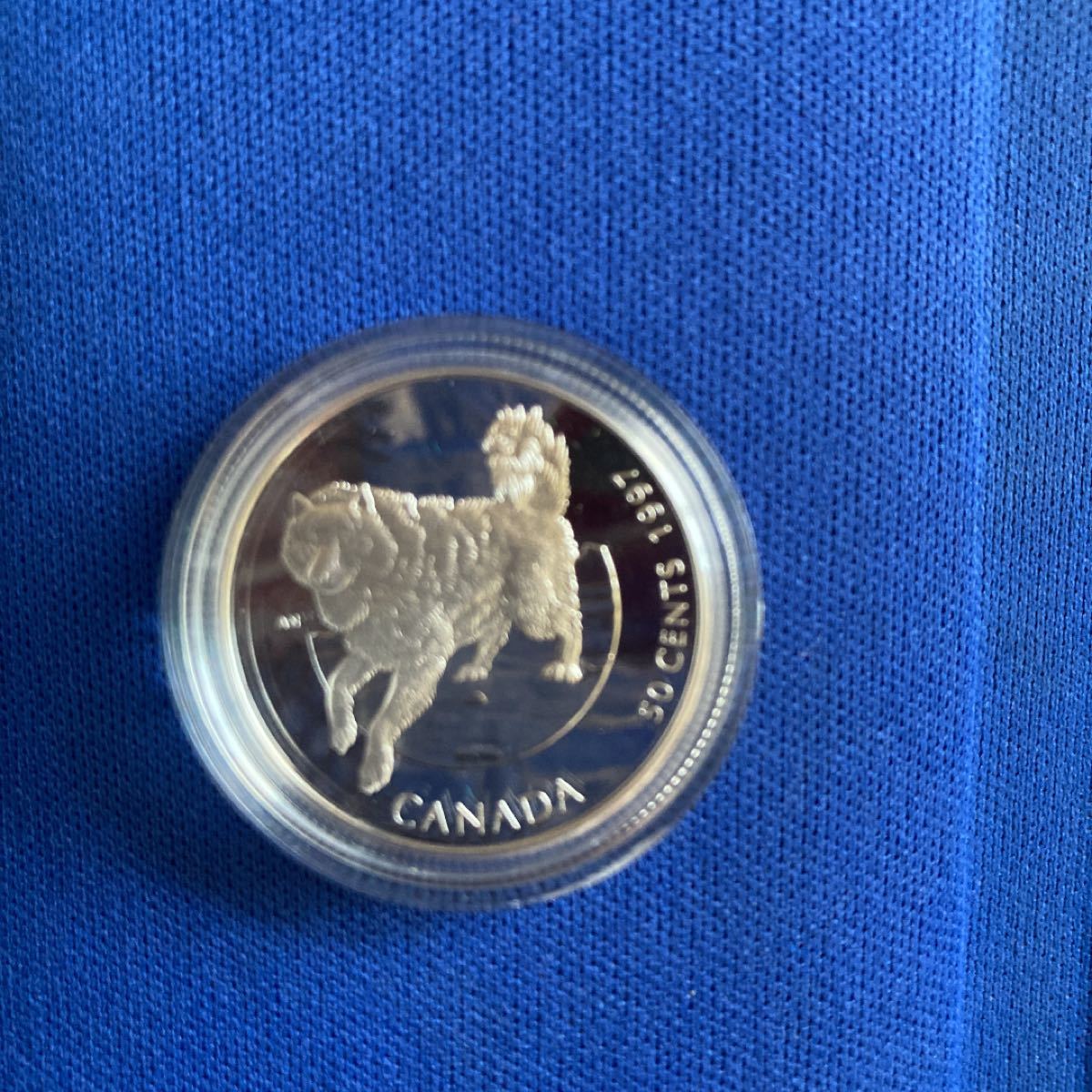 カナダ 自然発見シリーズ 犬 50セント1997 プルーフ銀貨 4種セット